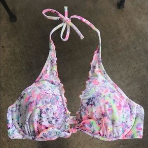 🆕🔥VICTORIA SECRETS SUPER CUTE DEMI PUSH UP BIKINI TOP NEVER WORN/GORG COLORS